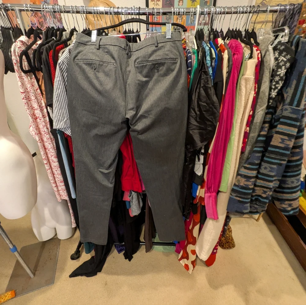 Uniqlo Charcoal Trousers - 31 x 34